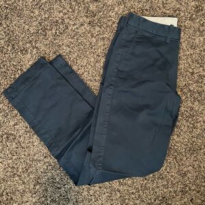 J. Crew Men's Dark Blue Chinos